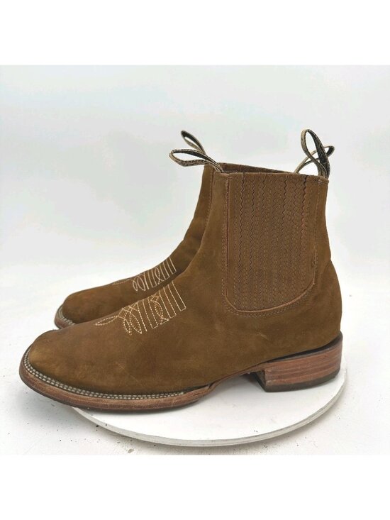 Arizona Other - Arizona Men Size 11 Tan Leather Pull On Western Chelsea Ankle Boot